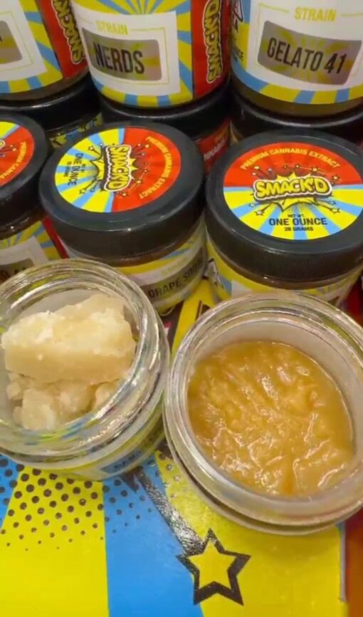 smacked concentrate in stock now at affordable prices, buy bay times wax online now, goldiez shatter wax in stock, buy terpes exotics